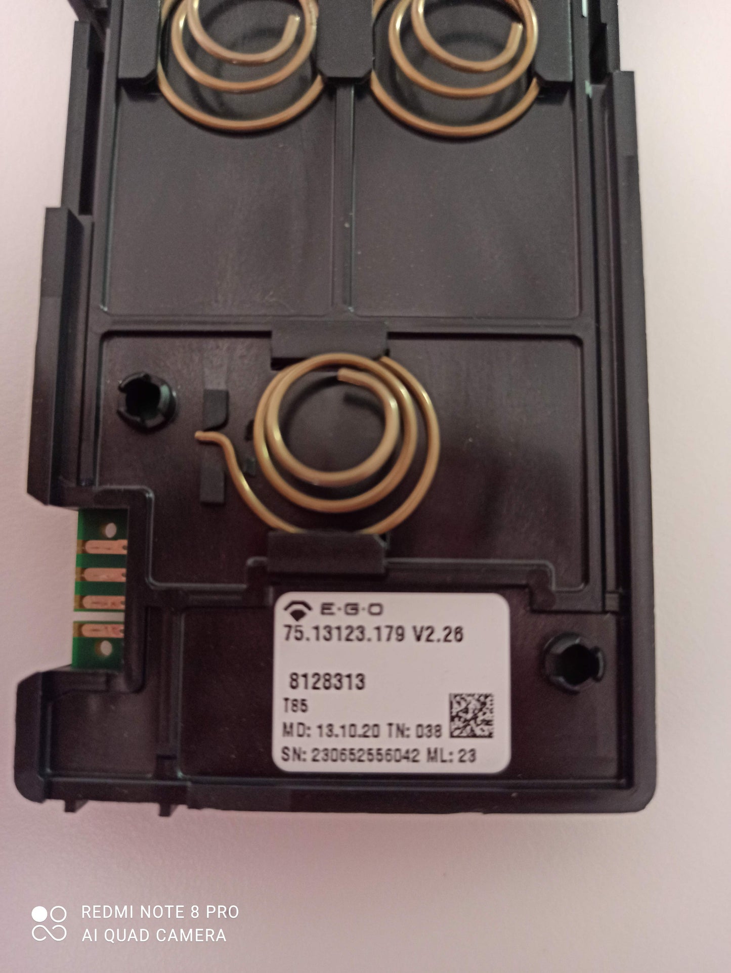 carte clavier OCCASION MIELE 8128313 (8128312) (8128314)