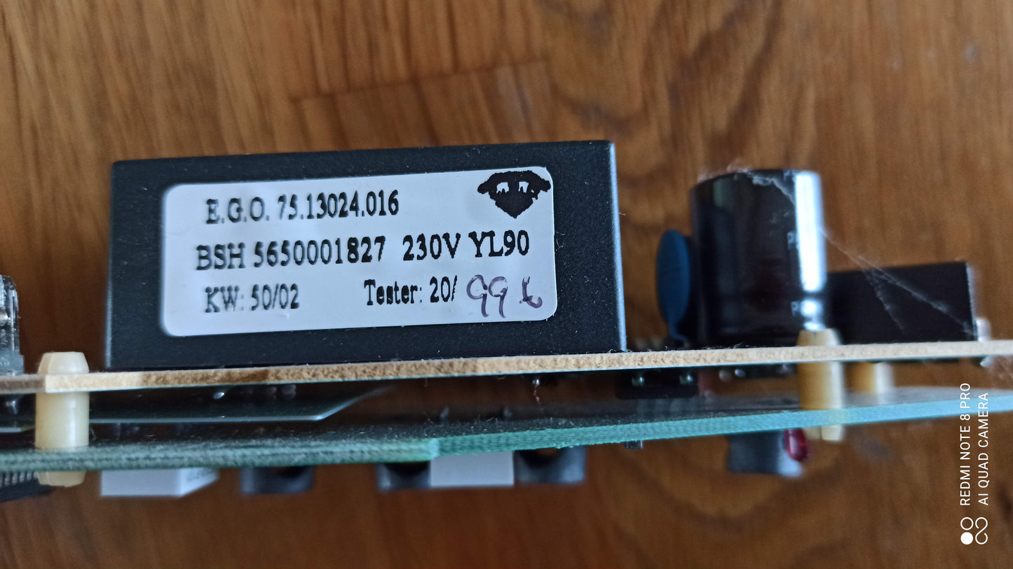 00362986 CARTE CLAVIER OCCASION BOSCH pièce épuisée usine (Ct ABB )