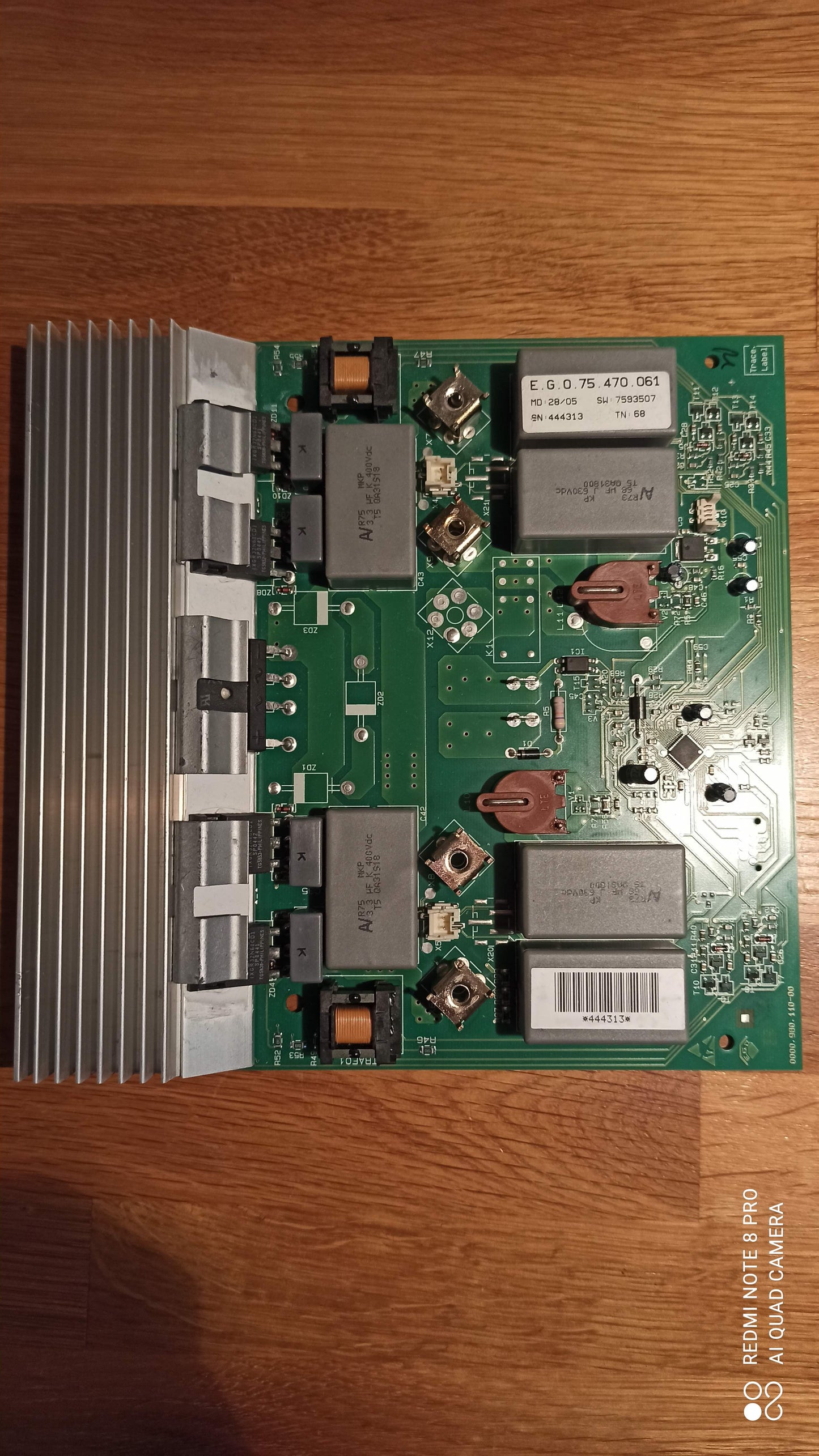 8347851 MODULE PUISSANCE INDUCTION OCCASION MIELE (CB L)