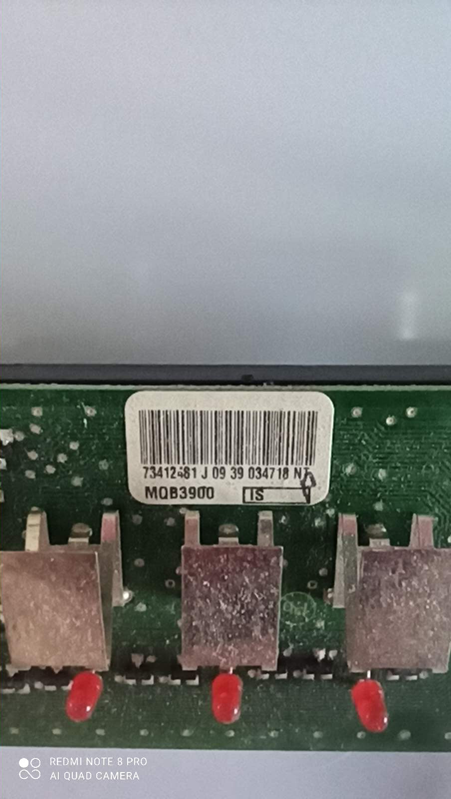 72X6808 carte CLAVIER GAUCHE OCCASION BRANDT DE DIETRICH (Ct ABB )