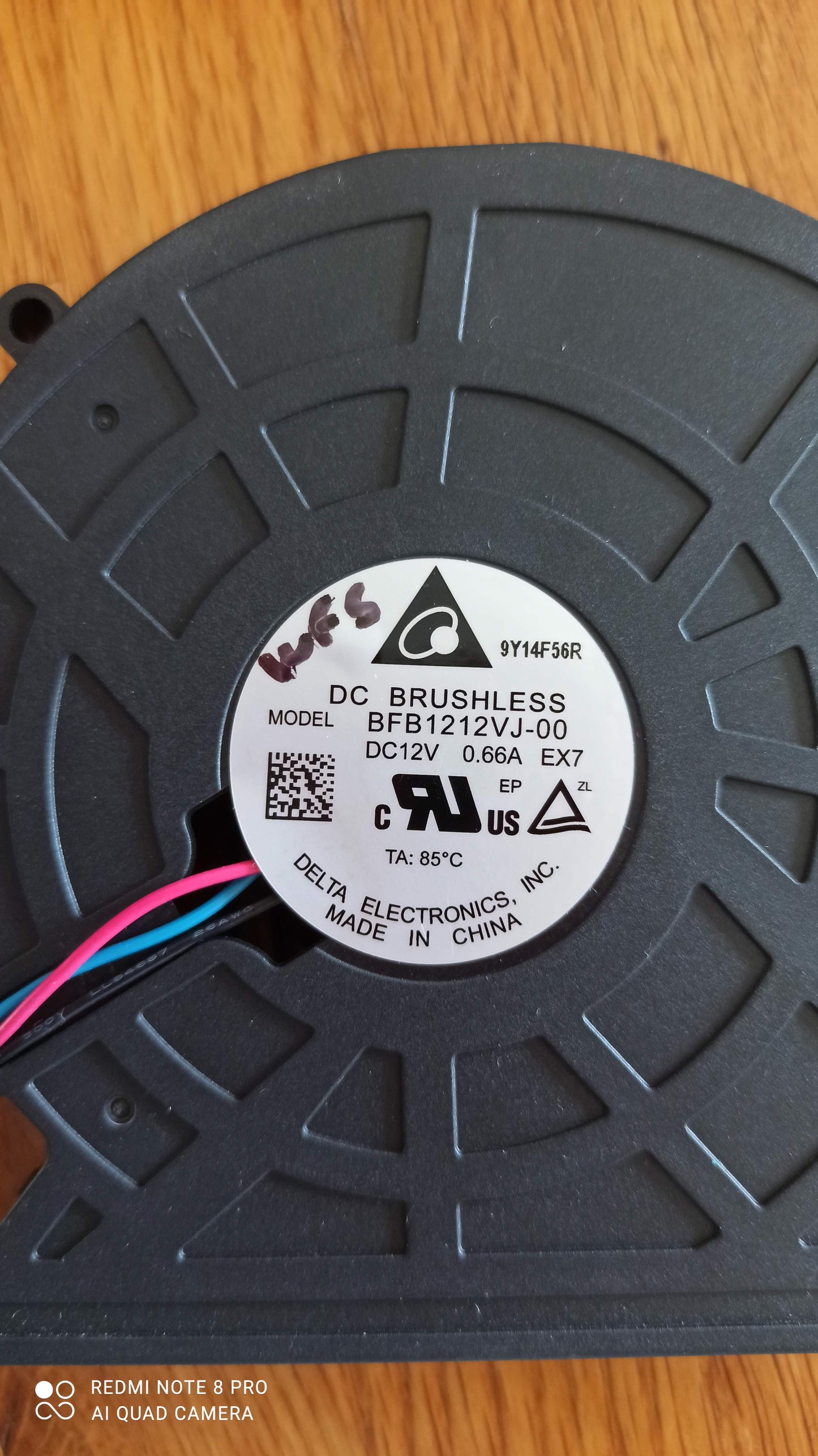 C00623605 VENTILATEUR BFB1212VJ-00 OCCASION WHIRLPOOL ( CJ AZ )