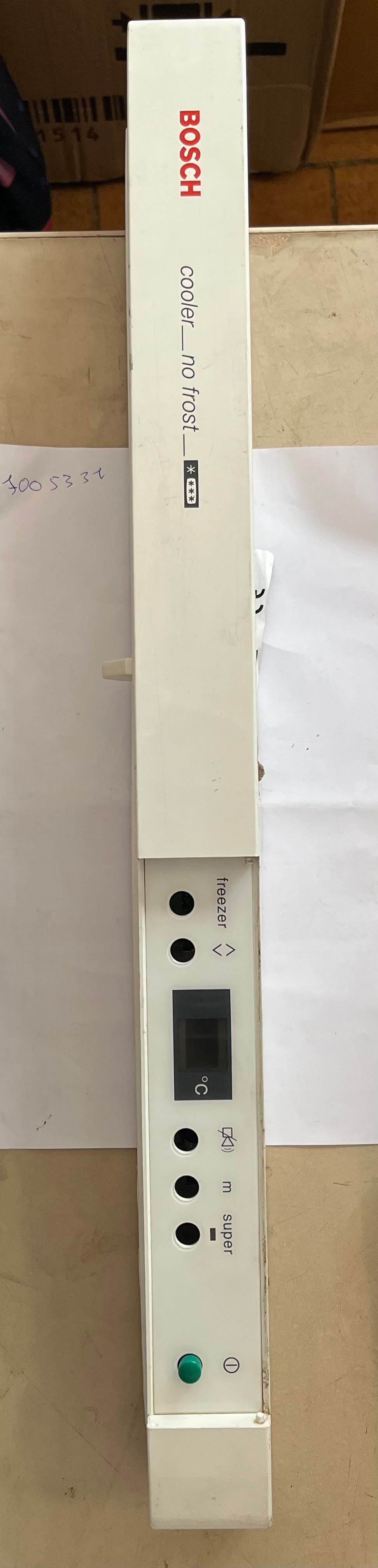 00355395 BANDEAU DE COMMANDE BOSCH CTX