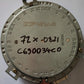 72X0821 PLAQUE RADIANTE RAPIDE OCCASION D.165 1200w DE DIETRICH (ct ABB )