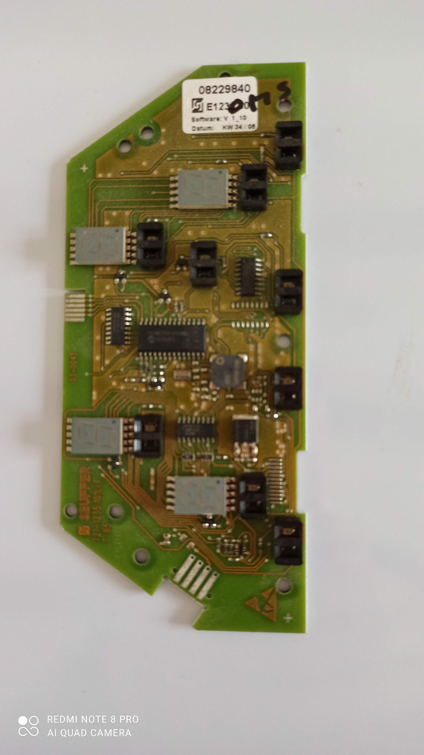 8229840 MODULE COMMANDE OCCASION PLAQUE INDUCTION MIELE (Ct ABB )