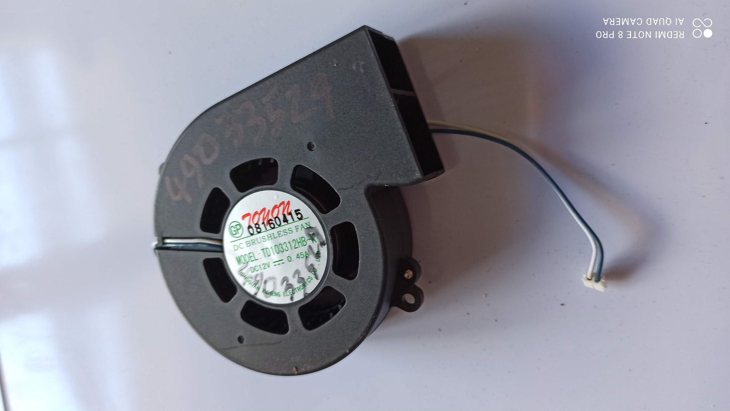 49033529 VENTILATEUR OCCASION PLAQUE INDUCTION ROSIERES ( ct ABB )