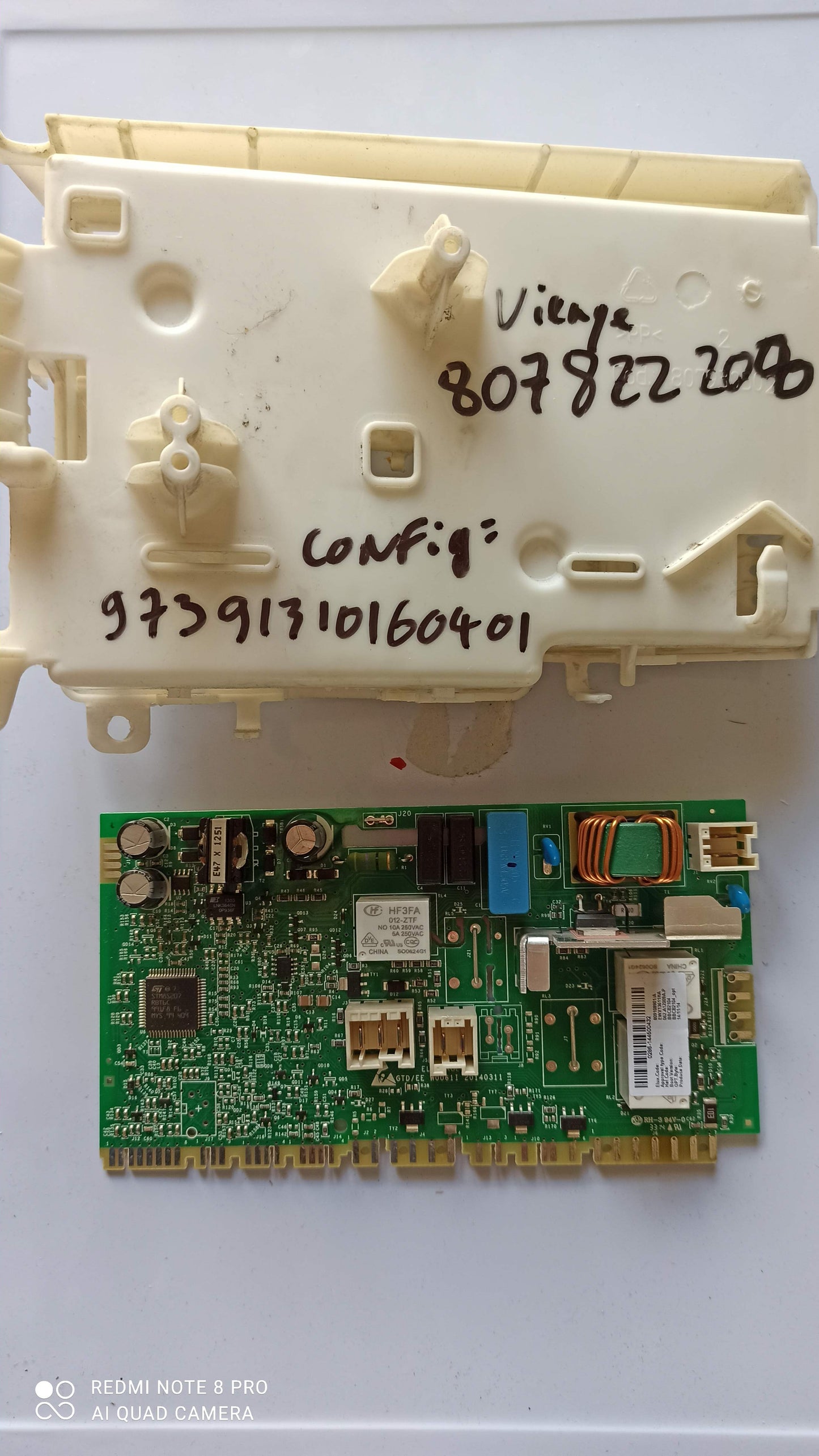 97391310160401 MODULE PUISSANCE Programmé 0CCASION LAVE LINGE ( ct ABB )