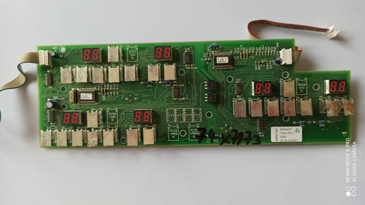 * 74X7973 CARTE CLAVIER INDUCTION OCCASION SAUTER BRANDT ( ct ABB )