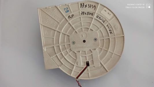 * 77X3739 VENTILATEUR OCCASION  PLAQUE INDUCTION BRANDT SAUTER pièce épuisée constructeur ( ct IND )