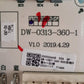 GV172899075W (*) PLATINE AFFICHEUR + PUISSANCE AYA ( DW-0313-360-1 ) LEDS BLANCHES LV ( CJ AZ )